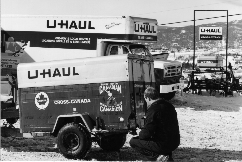 Spoot Canada U-Haul Trailer 1960s