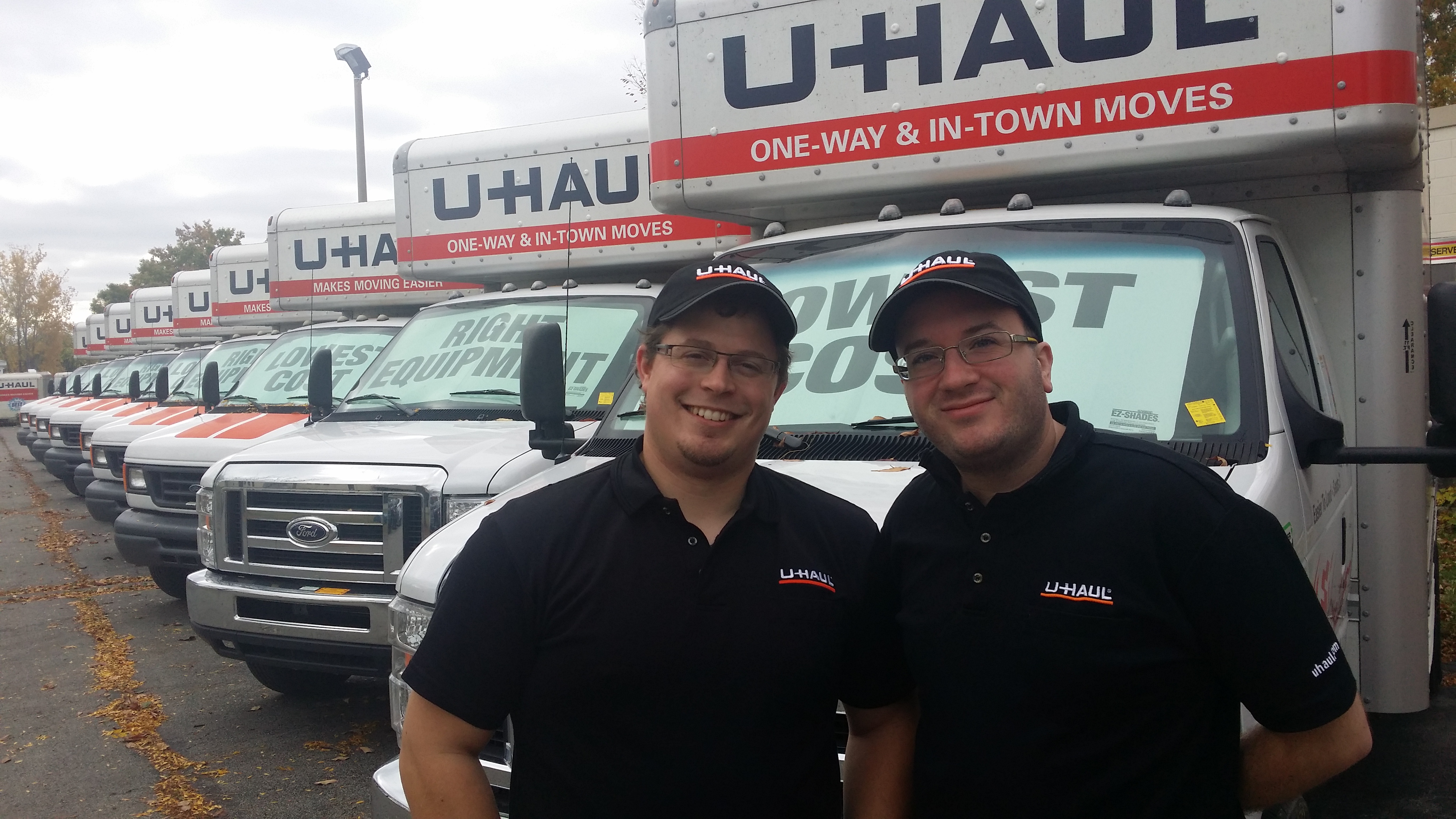 Bryan and Kevin are ready to help with your moving and storage needs.