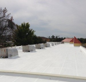 HVAC units on U-Haul rooftop