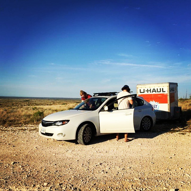 #uhaulfamous photos from the road
