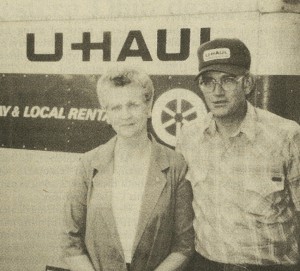 Joyce and Scott Leach 1985