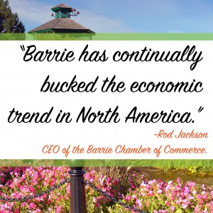 Quote about Barrie Growth