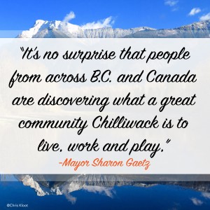 Quote about Chilliwack Growth