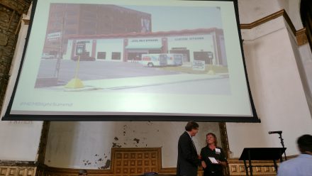 Sponsors of the second annual Memphis Blight Elimination Summit presented U-Haul Moving & Storage of South Bluffs with its Commercial Property of the Year Award on May 17.