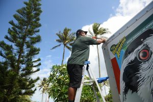 AFM Repair Truck Palm Trees