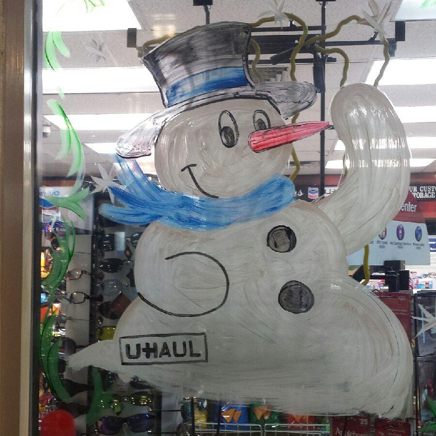 U-Haul Christmas Cheer Snowman