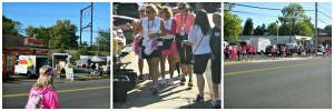 Collage of Images from the Susan G. Komen Race for the Cure