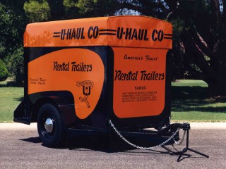 Why U-Haul Orange - Old Van Trailer