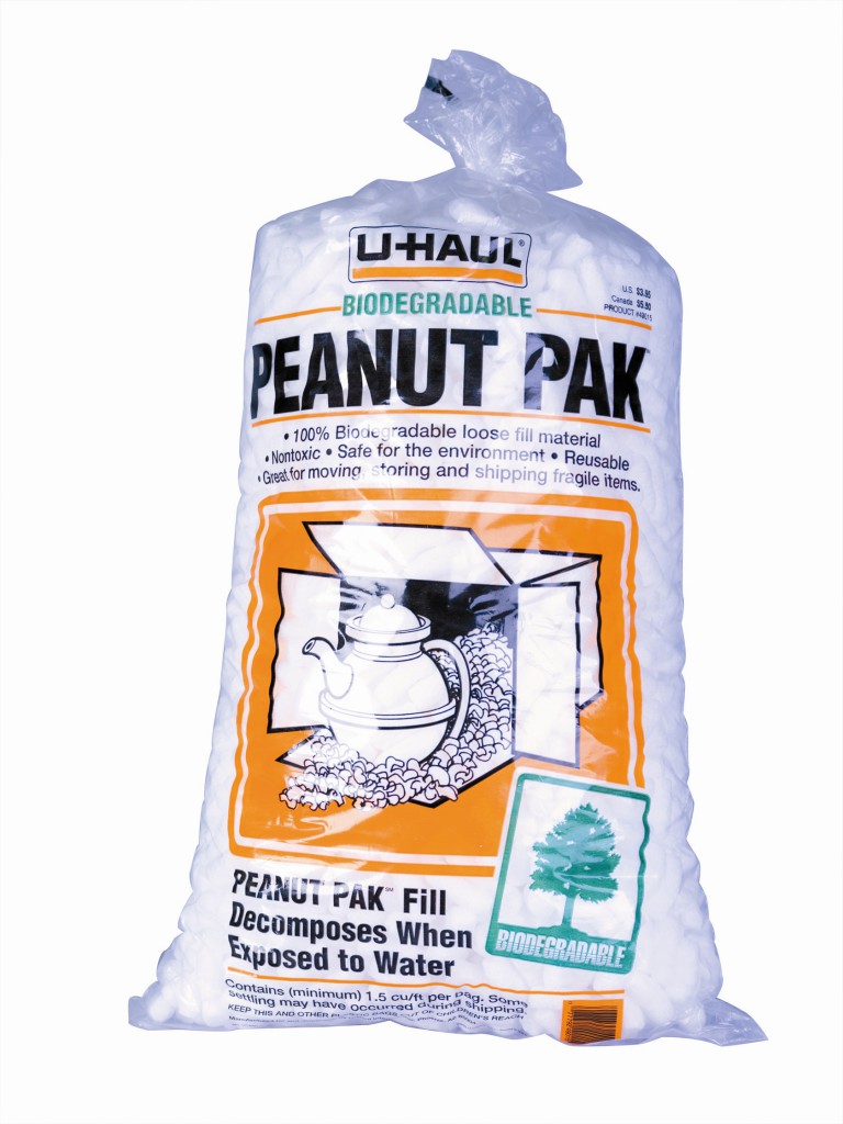 packing peanut My UHaul Story