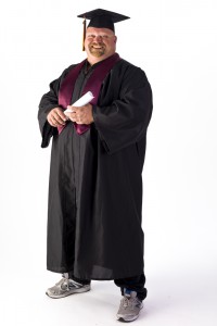 Don Chandler cap and gown