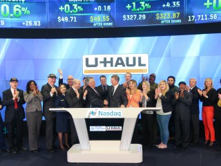 U-Haul Rings NASDAQ Closing Bell in Honor of Veterans
