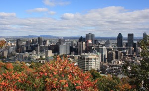 Skyline of Montreal