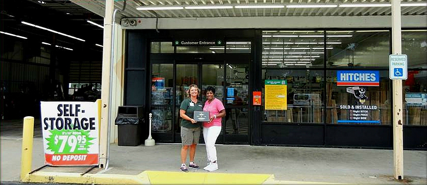 The Ladies of Elegance, Inc. recognized U-Haul for its in-kind donations to help the organization's fight against cancer.