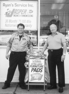 Bob and Jim Ryan in 2000