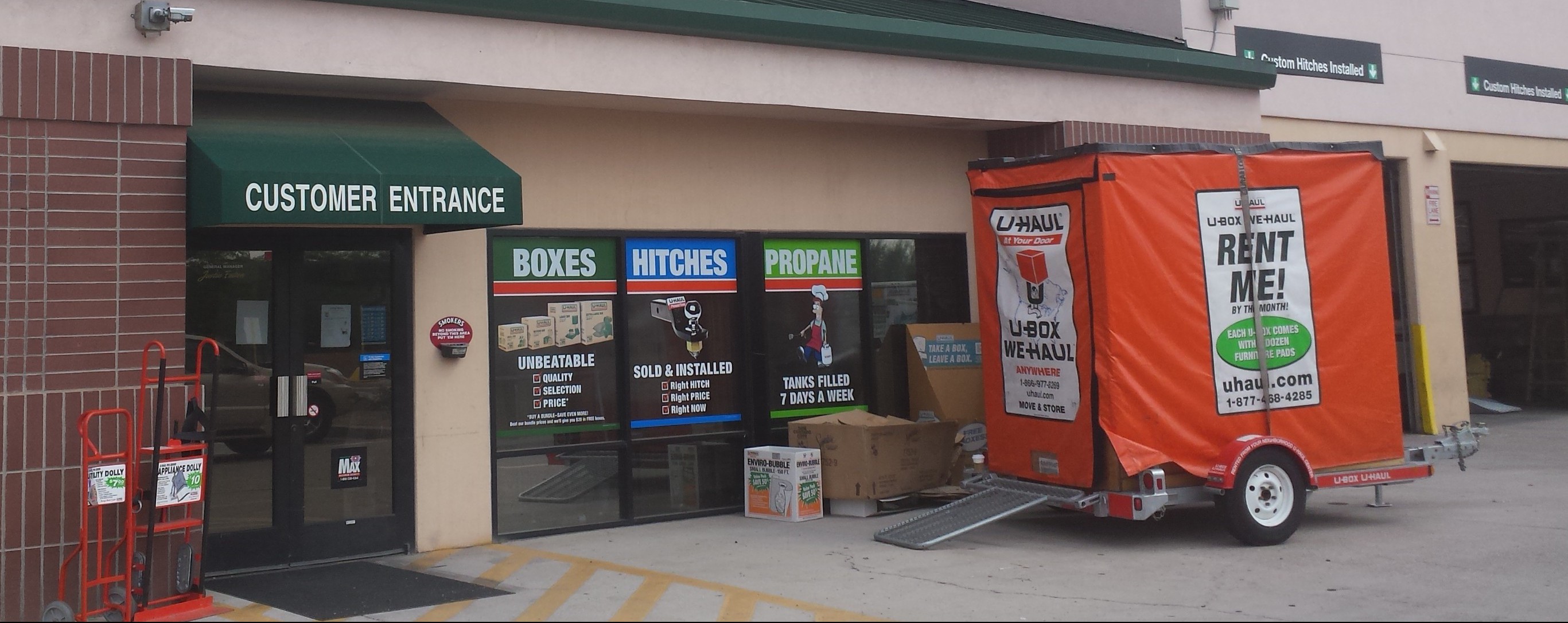 U-Haul Company of Northwest California is offering 30 days free use of U-Box portable moving and storage containers to residents of Lake, Napa and Sonoma Counties and surrounding areas who have been evacuated from their homes or need to move belongings away from the recent outbreak of wildfires.