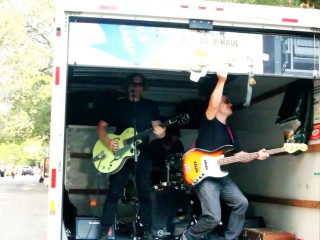Brooklyn-based rock band Slim Wray used a U-Haul truck for the making of its music video Take It or Leave It.