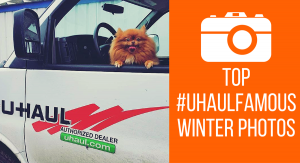 Top #UhaulFamous Winter Photos