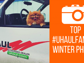 Top #UhaulFamous Winter Photos