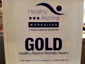 U-Haul received the Gold HAWP Award for Arizona's top healthy employers