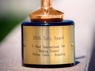 U-Haul won bronze in the 37th annual Telly Awards