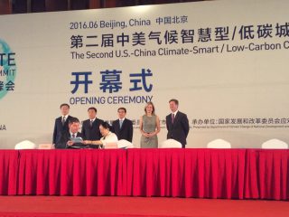 U-Haul Scientist Allan Yang Helps U.S., Chinese Cities Set Goals at Climate Leaders Summit
