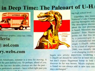 Back in Time: Magazine Highlights Paleo-Centric U-Haul SuperGraphics