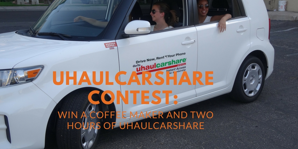 UhaulCarShare Contest: Win a Coffeemaker and Two Free Hours with UhaulCarShare