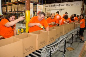 St. mary's food bank volunteer day 7