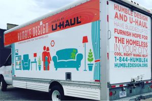 Humble Design Fueled by U-Haul truck