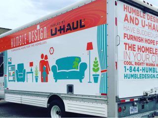 Humble Design Fueled by U-Haul truck