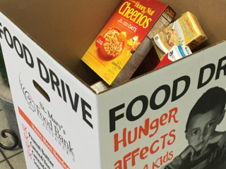 U-Haul Helps St. Mary’s Food Bank Promote Hunger Action Month