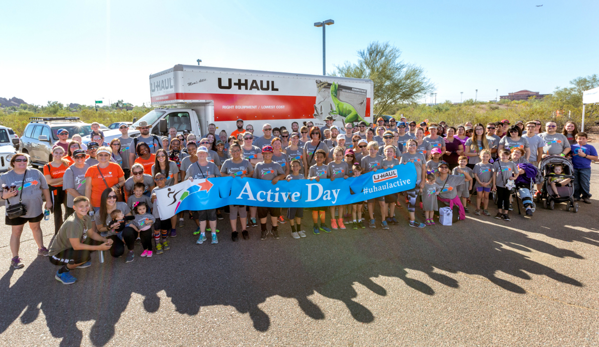 First U-Haul Active Day Spurs Company-Wide Fitness Events