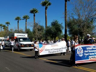 U-Haul Expresses Appreciation at Veterans Day Parade