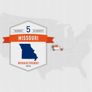 U-Haul Growth State No. 5: Missouri