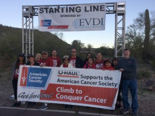 U-Haul Donation Nears $30K for Climb to Conquer Cancer