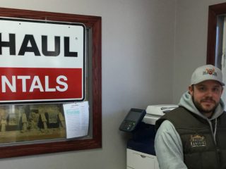 Big Rack Rentals: “Genuine Cowboy” Greets U-Haul Customers in Canada