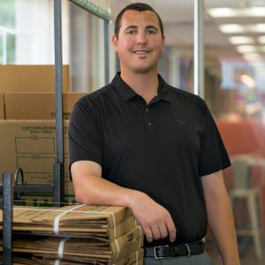 Sam Cocchi, brand manager for the Boxes and Moving Supplies program.