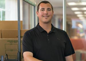 Sam Cocchi, brand manager for the Boxes and Moving Supplies program.