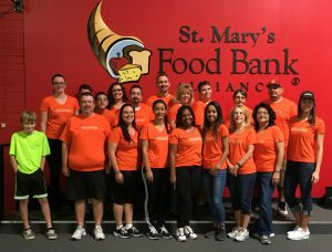 U-Haul Team Members Volunteer at St. Mary's Food Bank