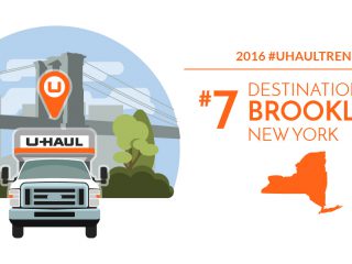 Brooklyn is the No. 7 U-Haul U.S. Destination City for 2016
