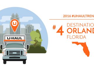 U-Haul 2016 Destination City No. 4: Orlando