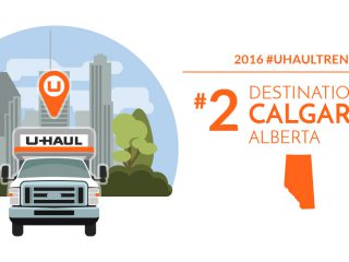 U-Haul 2016 Canadian Destination City No. 2: Calgary