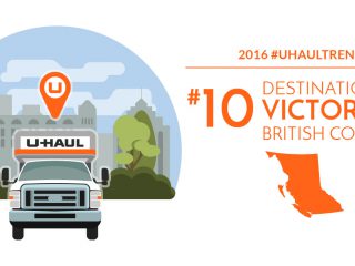 U-Haul 2016 Canadian Destination City No. 10: Victoria