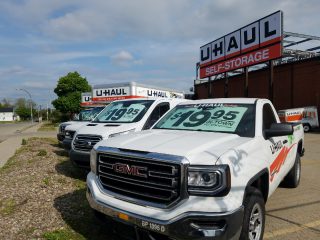 U-Haul® acquired the 165,181-square-foot building, now U-Haul Moving & Storage at Larkin District, on April 19.