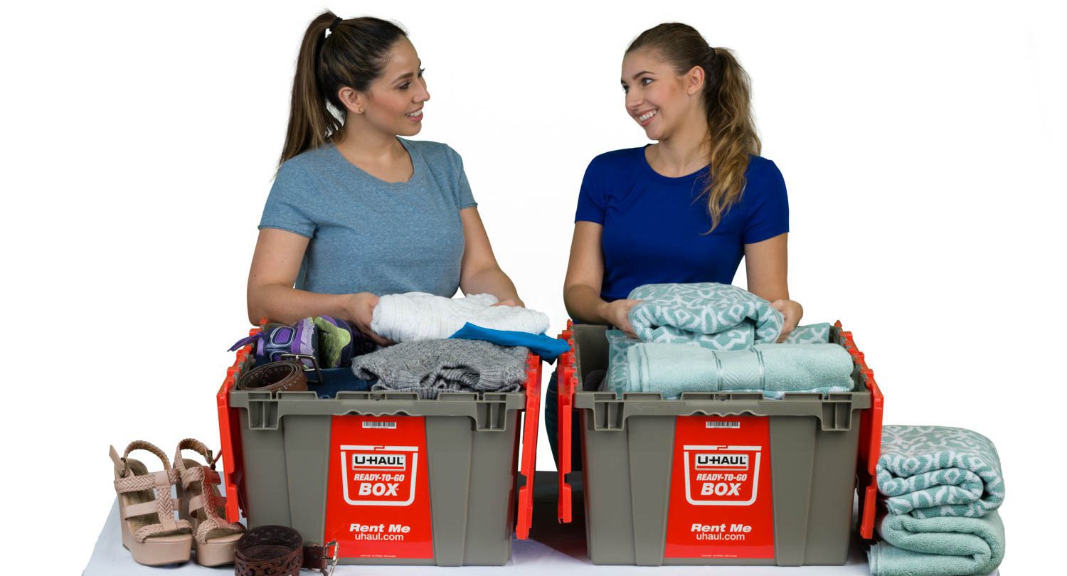 Ready-To-Go Box: U-Haul Plastic Containers a Complement to Cardboard