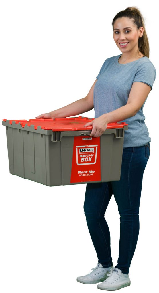Ready-To-Go Box: U-Haul Plastic Containers a Complement to Cardboard - My  U-Haul Story