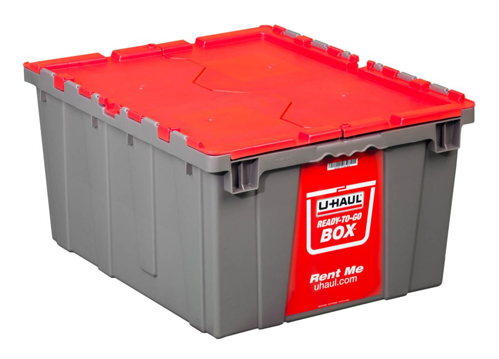 Ready-To-Go Box: U-Haul Plastic Containers a Complement to Cardboard - My  U-Haul Story