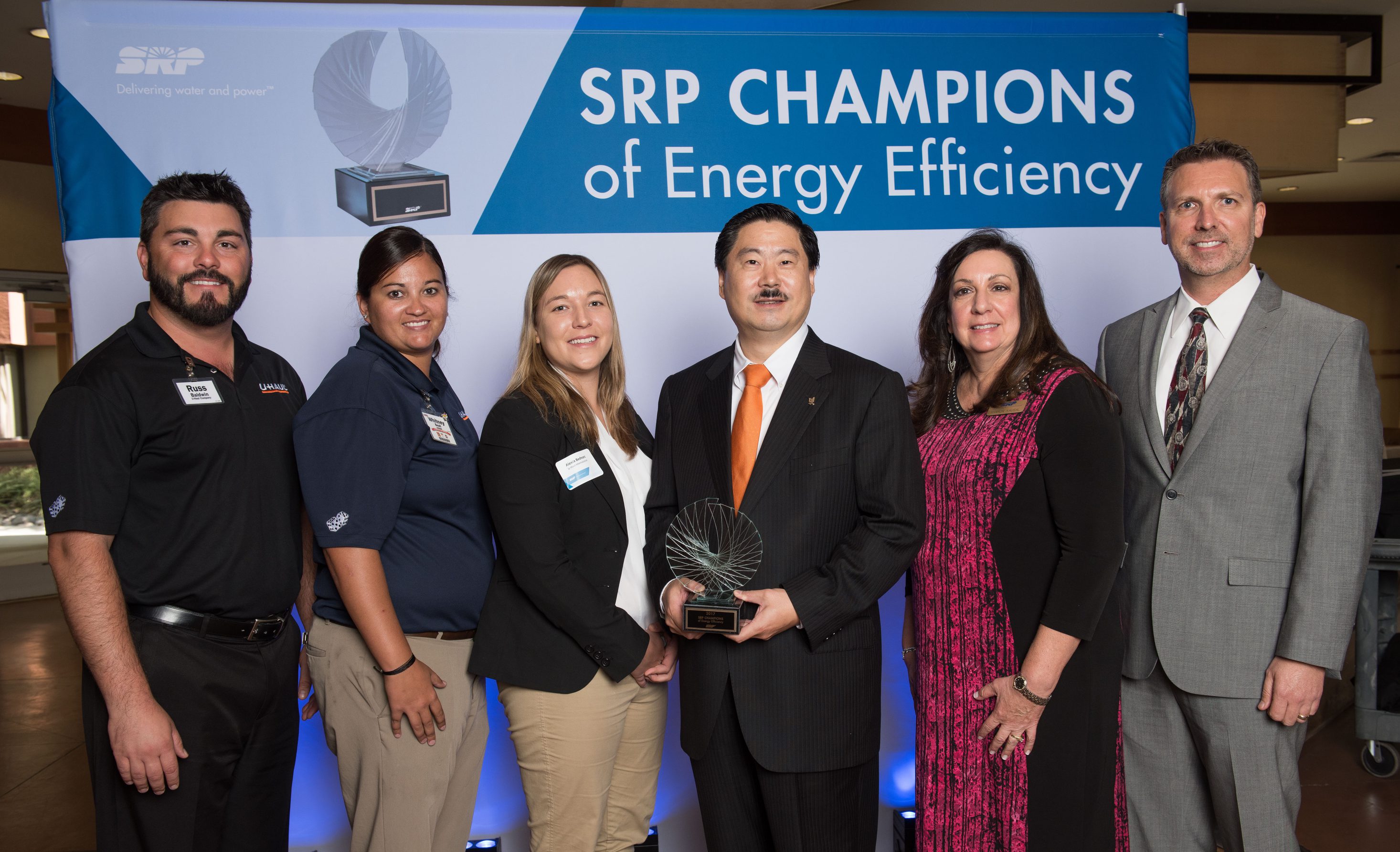 U-Haul Named 2017 Salt River Project Champions of Energy Efficiency