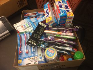 Toiletry Items for Comfort Kits