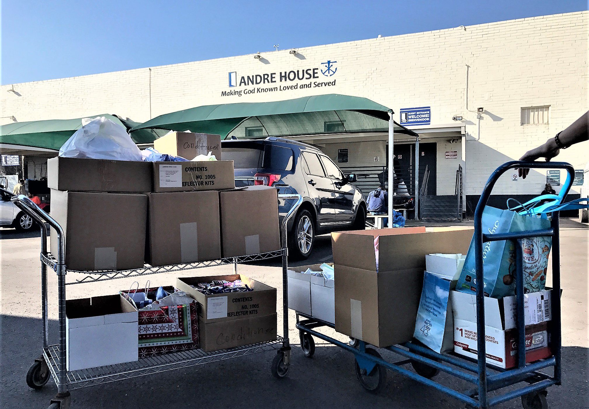 U-Haul Hosts Donation Drive for Andre House to Benefit Homeless